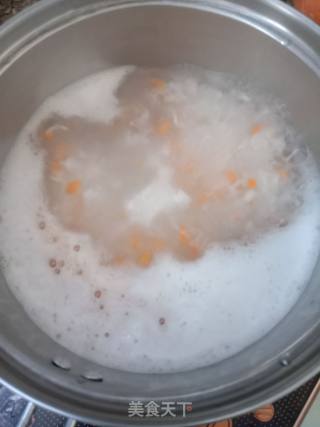 补铁猪肝粥的做法步骤：5