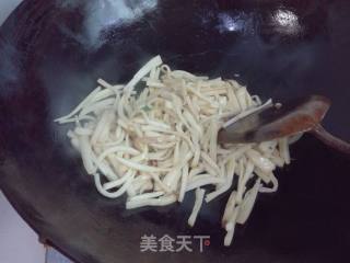 青椒蚝油杏鲍菇的做法步骤：7