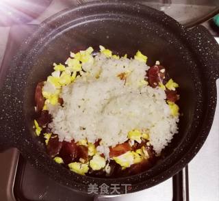 脆哨糯米饭的做法步骤：3