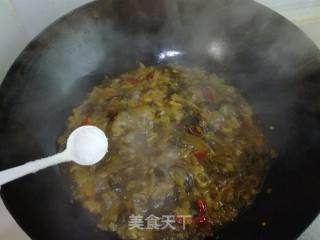 水煮酸菜牛肉的做法步骤：14