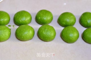 抹茶牛奶卷面包的做法步骤：4