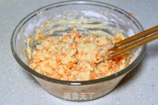 胡萝卜莲藕鸡蛋饼的做法步骤：7
