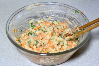 胡萝卜莲藕鸡蛋饼的做法步骤：8