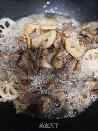 鸭焖莲藕的做法步骤：9