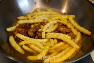 炖豆角的做法步骤：4