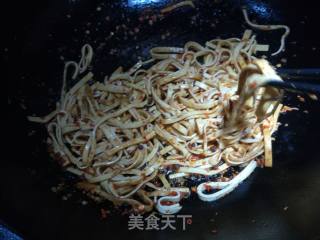 麻辣豆皮的做法步骤：7