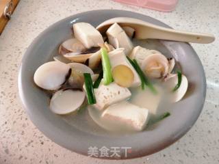 豆腐蚬汤的做法步骤：9
