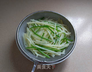 素炒三丝的做法步骤：5