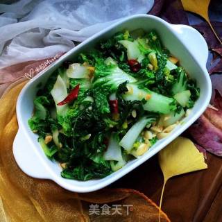 爆炒青菜的做法步骤：7