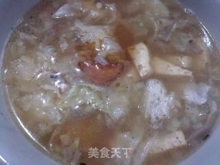 豆腐炖白菜的做法步骤：9