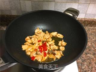 双豆炒肉片的做法步骤：6
