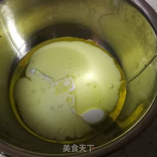 奶油抹茶蛋糕卷的做法步骤：8