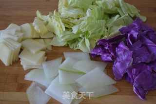 炒有机菜的做法步骤：2