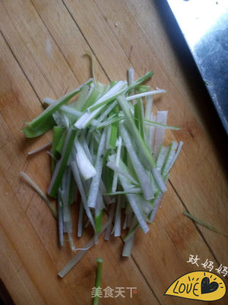 葱拌鸡蛋的做法步骤：4