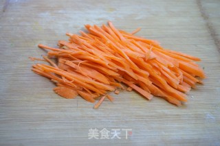 肉丝圆白菜炖粉条的做法步骤：5