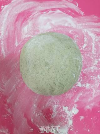 黑豆粉莓干面包的做法步骤：9