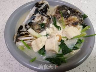 豆腐鱼头汤的做法步骤：9