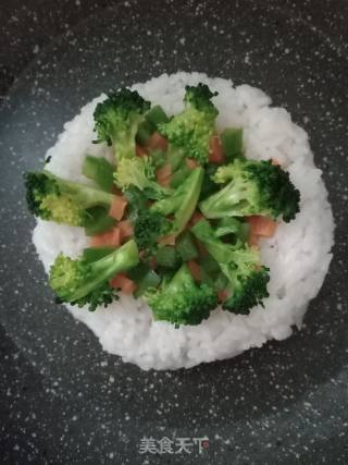 米饭披萨的做法步骤：5