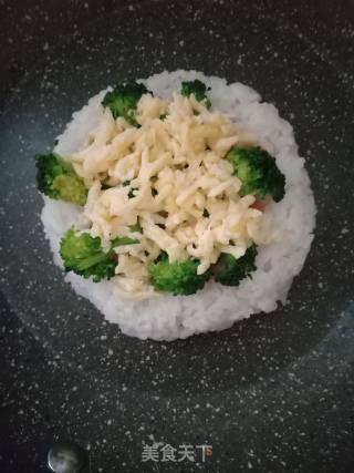 米饭披萨的做法步骤：6