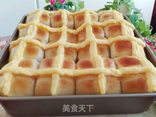 卡仕达花生椰蓉餐包的做法步骤：15