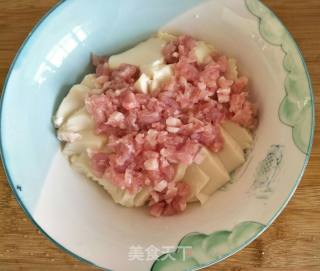 肉末豆腐蒸鸡蛋的做法步骤：6