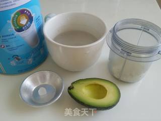 牛油果奶昔的做法步骤：1