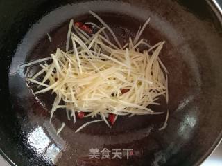 酸辣炒土豆丝的做法步骤：6