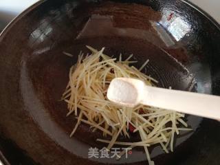 酸辣炒土豆丝的做法步骤：8