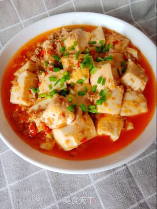 香辣豆腐的做法步骤：7