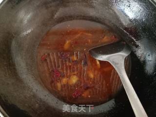 瘦肉豆腐泡烩猪血的做法步骤：9