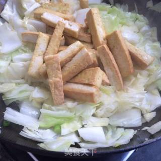 豆腐烧白菜的做法步骤：6