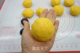 南瓜紫薯糯米饼的做法步骤：6