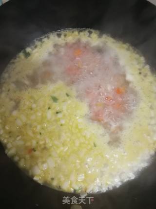 海鲜菇火腿汤的做法步骤：6