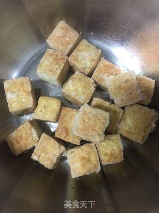 炸豆腐泡的做法步骤：6