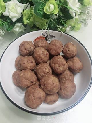 炸豆腐肉丸的做法步骤：7