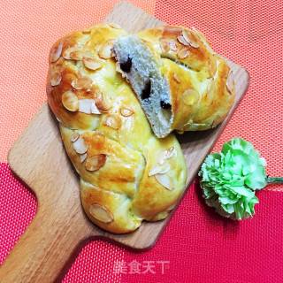 蔓越莓果干辫子包的做法步骤：18