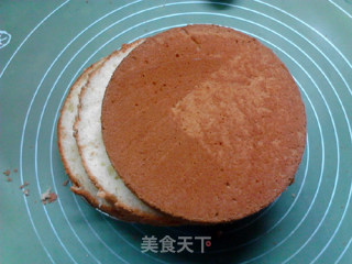 泡泡浴洗澡娃娃裱花蛋糕的做法步骤：3