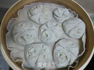 黑豆渣花卷的做法步骤：7