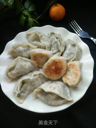 茴香煎饺的做法步骤：15