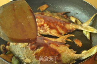 红烧海昌鱼的做法步骤：13
