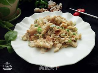 虾皮.大葱炒鸡蛋的做法步骤：1