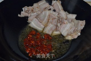 川味盐煎肉的做法步骤：4