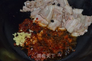 川味盐煎肉的做法步骤：5