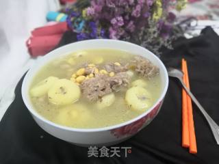 黄豆马蹄鸭肉汤的做法步骤：1
