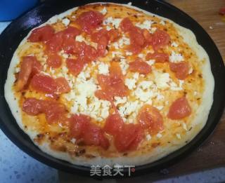 卷边火腿披萨的做法步骤：17