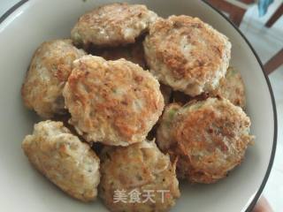 猪肉旱萝卜丸子的做法步骤：11