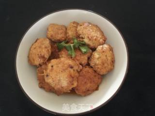 猪肉旱萝卜丸子的做法步骤：18