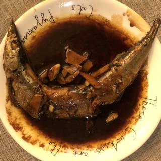 红烧秋刀鱼的做法步骤：7