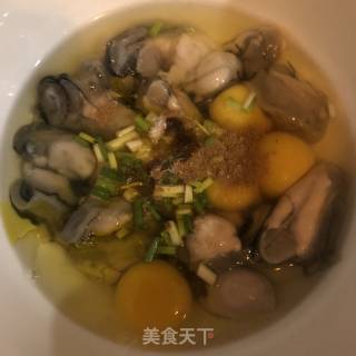 牡蛎煎蛋的做法步骤：2