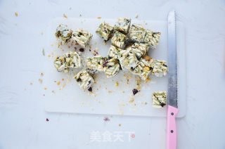 抹茶雪花酥的做法步骤：12